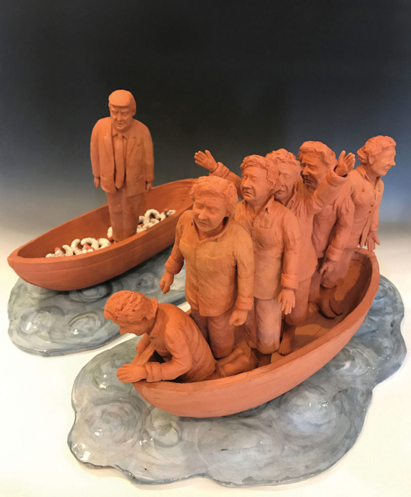 Pat Johnson's "What if it was you? What if it was me?," 2019