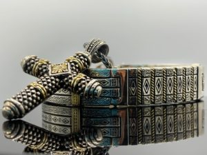 Reads carries dramatic designs by Konstantino