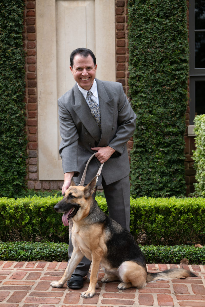 Rob Eppolito and Reba join the virtual CAP Gala (Photo by Daniel Ortiz)