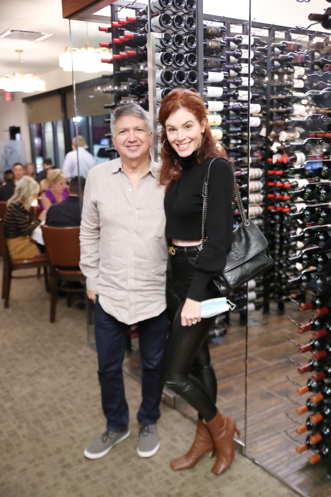 Ron Trevino & Cheryl Martin at the grand opening of Casa Do Brasil (Photo by Quy Tran Photography)