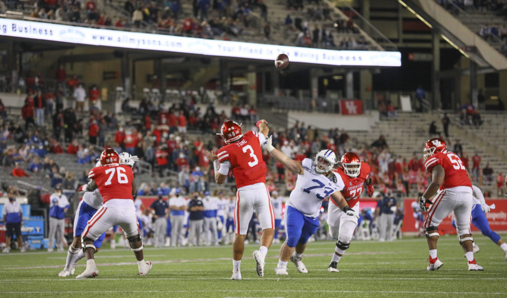 Clayton Tune is running Dana Holgorsen's UH offense. (Courtesy UH).
