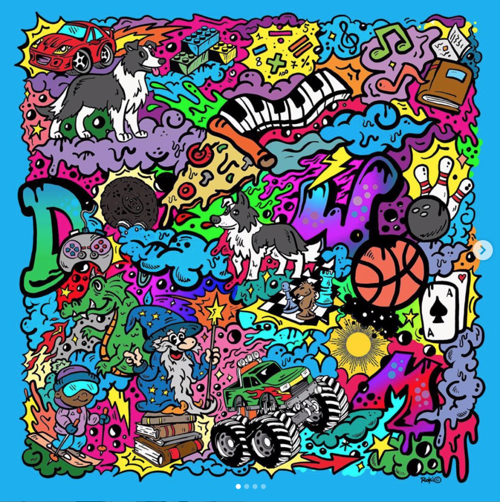 A portion of proceeds from sale of RoKi's 'D' scarf go to the Boy Scouts of America.