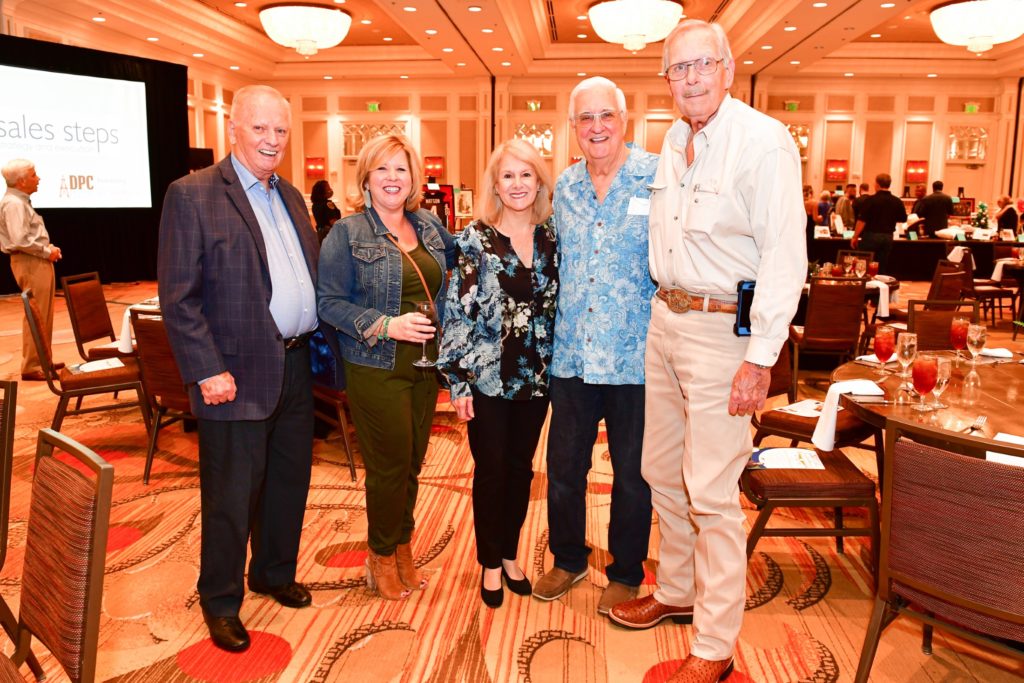 Chuck Simmons, friend, Melinda & Pete Ruman,   Gene Clark (Photo by Thomas Hopkins Photography)