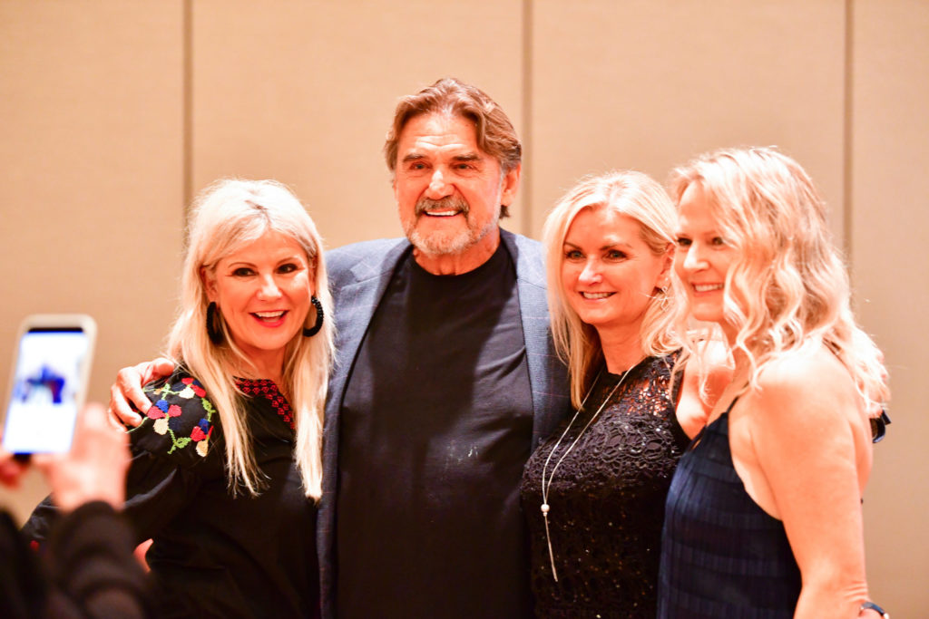 Michelle Sparks. Dan Pastorini, Michele Kalas & Julie Stagger (Photo by Thomas Hopkins Photography)