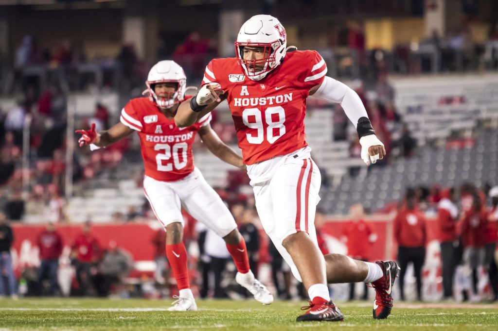 Payton Turner gives the University of Houston a disruptive defensive force. (Courtesy UH)