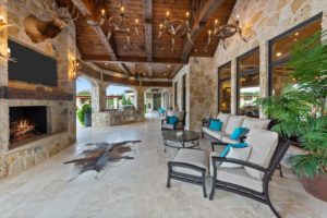 The 18-acre estate in Lucas