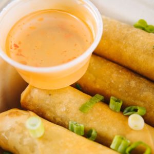 ZAAP crispy veggie rolls