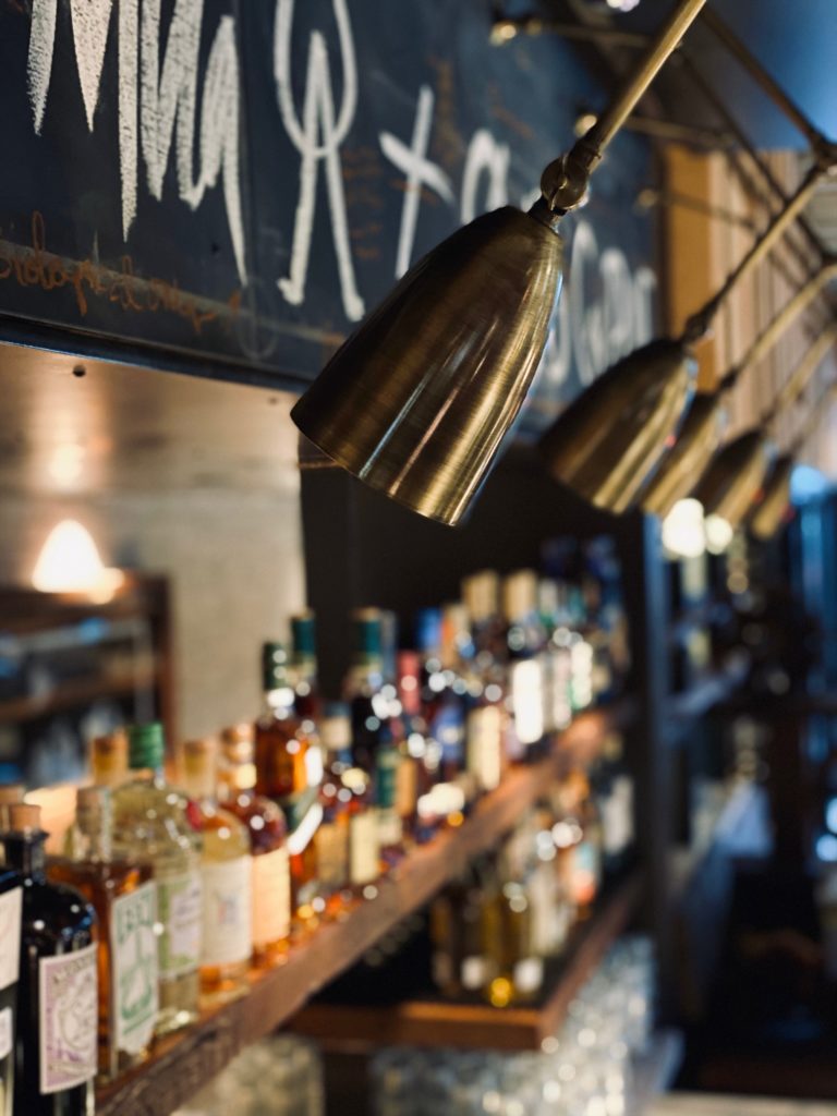 The wine list, curated by Gretchen Thomas, covers a range of Spanish regions, grape varieties, and winemaking styles.