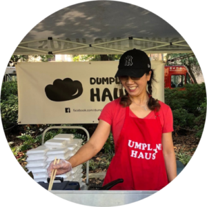 Elaine Won will be cooking her famed fried dumplings for the Urban Harvest Fall Sunday Supper.