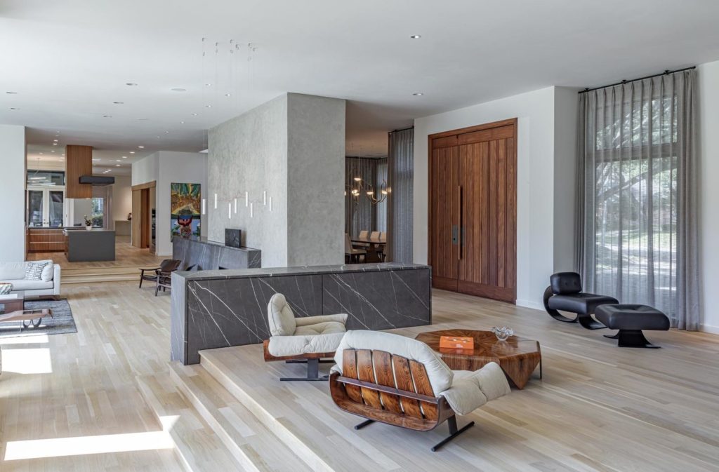 70's Modern Interior Renovation, photographed by Charles Davis Smith FAIA