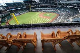 Globe Life Field rocking chairs