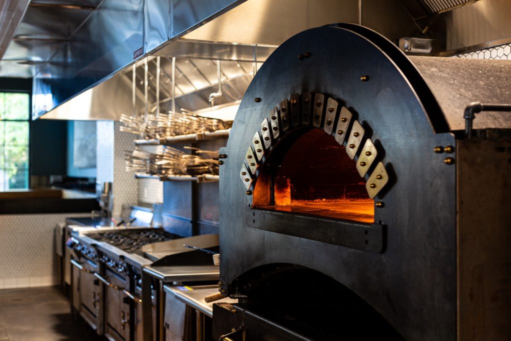 The wood-burning oven at Ostia