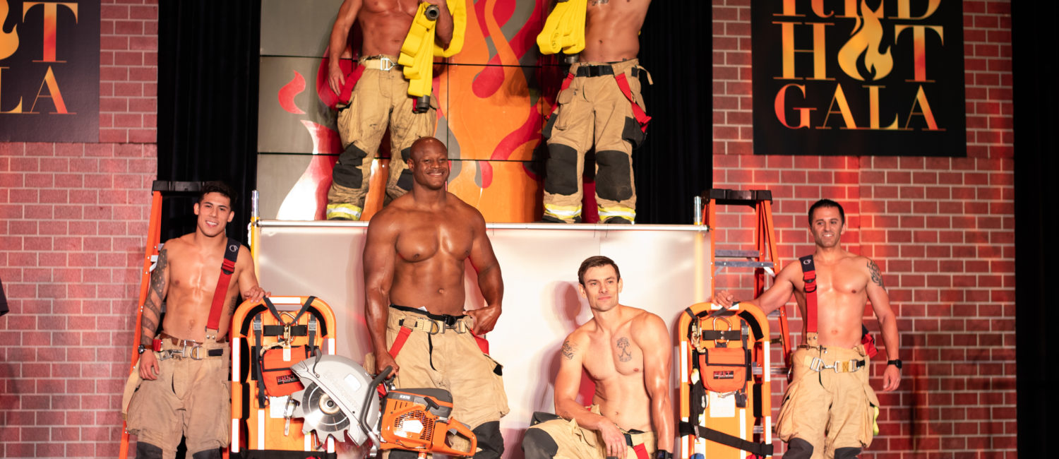 Red Hot Gala Houston Fire Fighter Calendar Men