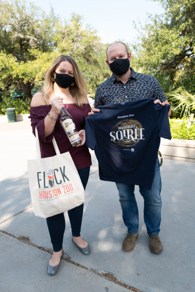 Zoo Ball After Party Chairs Courtney & Zac Harmon (Photo courtesy of Houston Zoo)