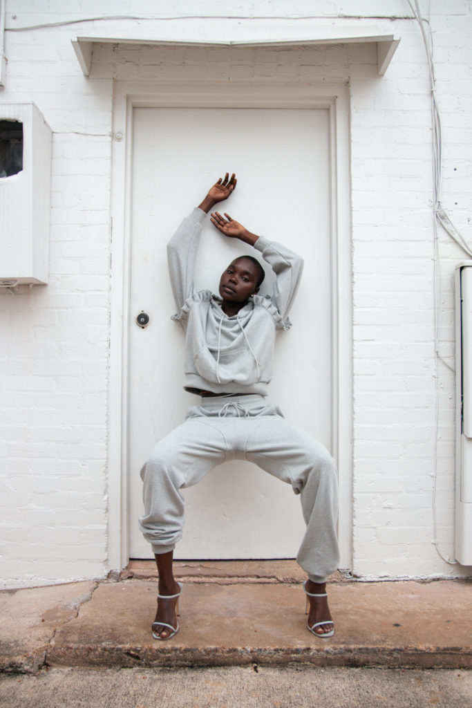 Fashion Designer Tacharra Perry wants to make an impact on the fashion world by modeling different ethnicities and body types.