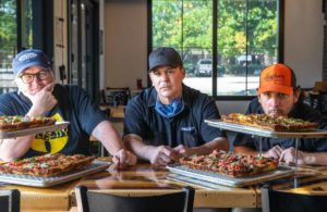 Cane Rosso & Zoli’s founder and owner, Jay Jerrier, Executive Pizzaiolo, Lee Hunzinger, and Chief Culinary Officer, Jeff Bekavac