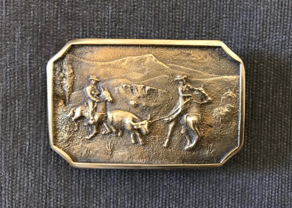 Chieffalo American vintage buckle.