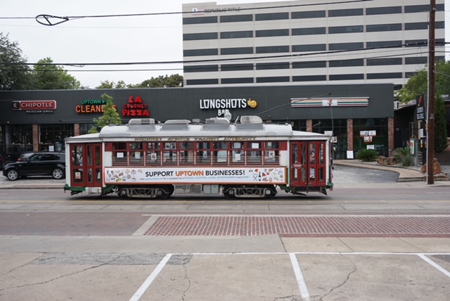 The McKinney Avenue Trolley connects you to all of Uptown.