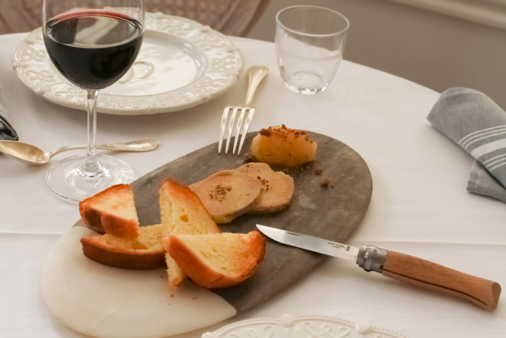 Café Poêtes foie gras au torchon 