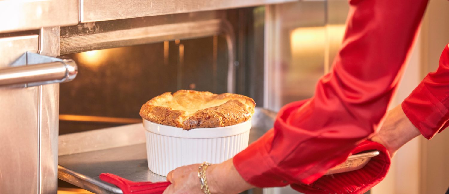 Freezer-to-oven soufflés for impressive and hassle-free entertaining; photo by Terry Vine (Photo by Terry Vine)