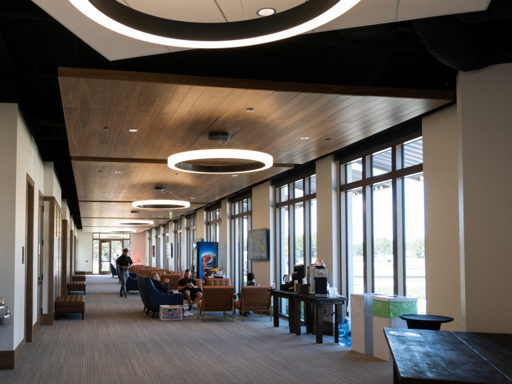 Memorial Park's new education center is a first class facility. (Photo by F. Carter Smith)