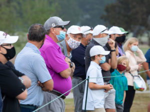 First round action at the 2020 Vivint Houston Open