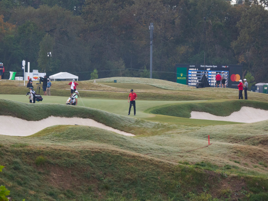 Memorial Park's golf course showed more than enough teeth to give the world's best golfers some issues. (Photo by F. Carter Smith)
