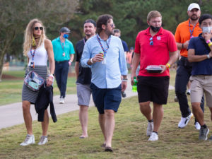 First round action at the 2020 Vivint Houston Open