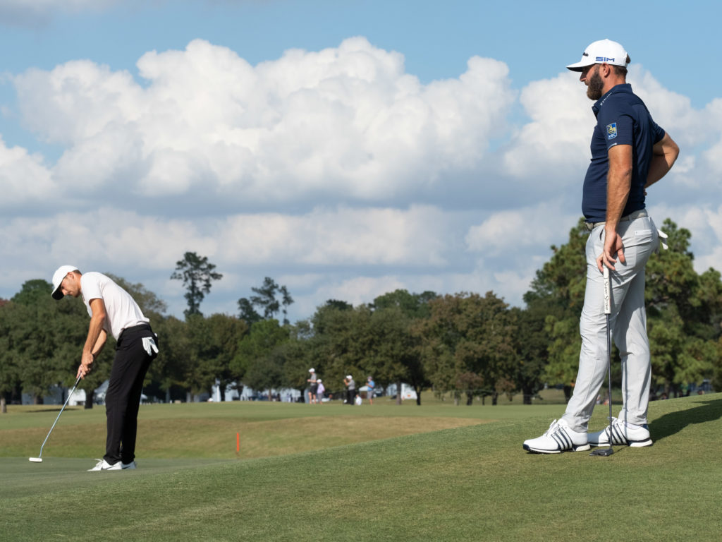 Dustin Johnson looms larger than ever now. (Photo by F. Carter Smith)