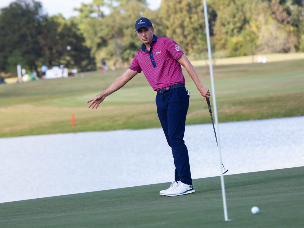 Carlos Ortiz stared down some of the biggest names in golf to win. (Photo by F. Carter Smith)