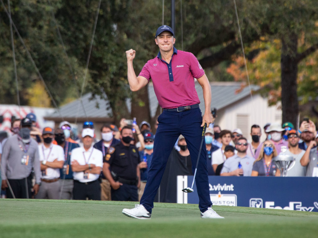 Carlos Ortiz becomes the first Mexican golfer to win on the PGA Tour in 42 years. (Photo by F. Carter Smith)