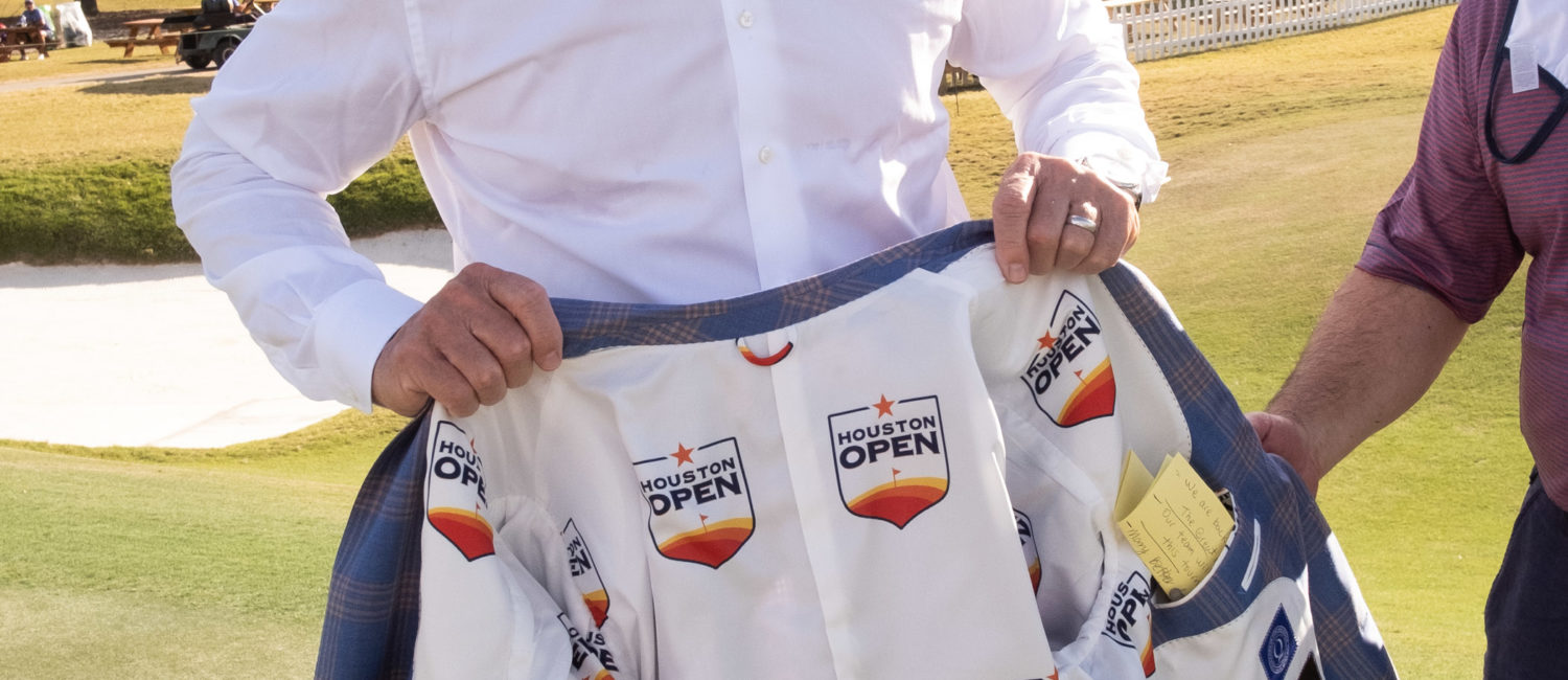 Jim Crane Houston Open jacket