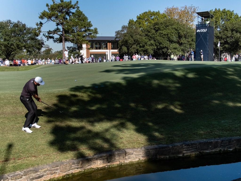 The redesigned Memorial Park golf course is proving to be anything but a pushover for the world's best golfers. (Photo by F. Carter Smith)