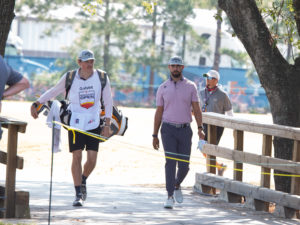 First round action at the 2020 Vivint Houston Open