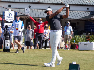 First round action at the 2020 Vivint Houston Open