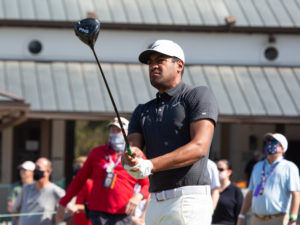 First round action at the 2020 Vivint Houston Open