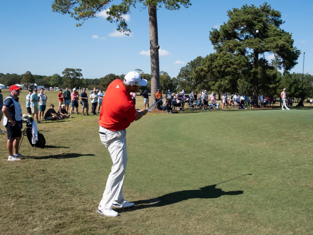Sweden's Sepp Straka put together one of the best rounds of the week with a 65 on Saturday. (Photo by F. Carter Smith)
