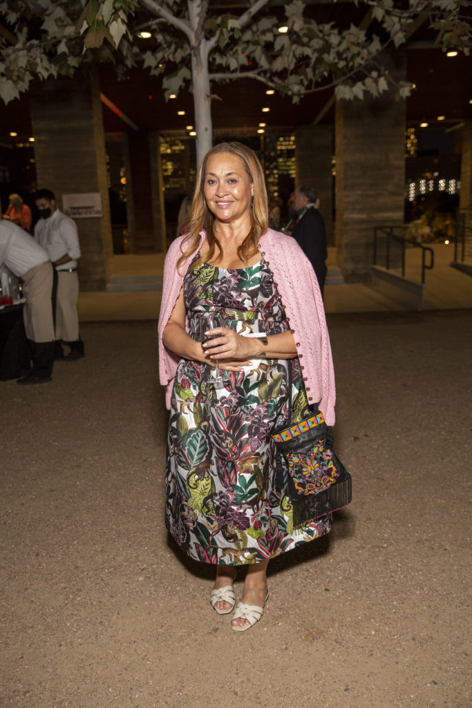 Gaynell Floyd Drexler at the Buffalo Bayou Foundation celebration in Buffalo Bayou park (Photo by Jenny Antill Clifton)