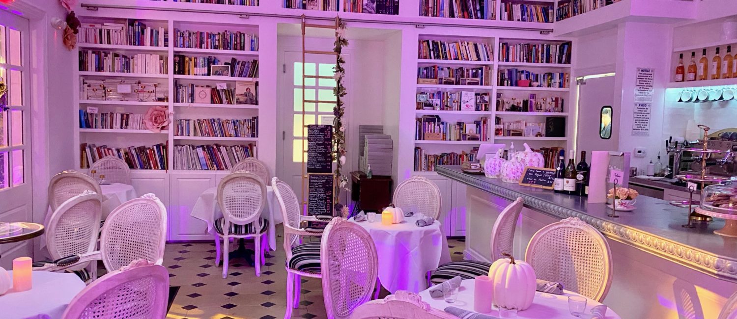 Every aspect of Café Poêtes was imported from France, a nod to chef/owner Karine Favre-Massartic’s native France.