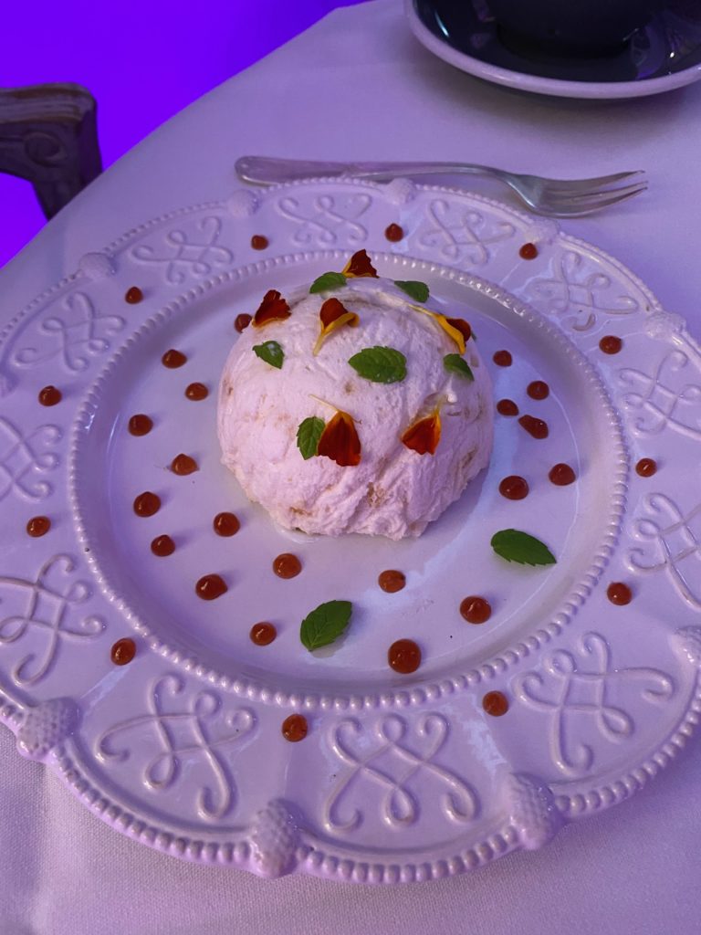 Iced Nougat Glacé at Café Poêtes