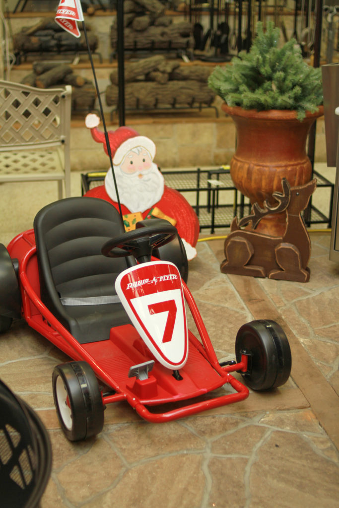 Bering's holiday decorations on display at the 80th anniversary party (Photo by Chris P. Bachman )