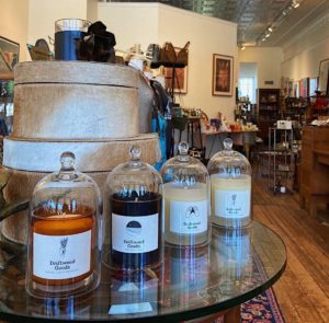 Jetsam Distributors – Driftwood Goods display in Saint Jo, Texas