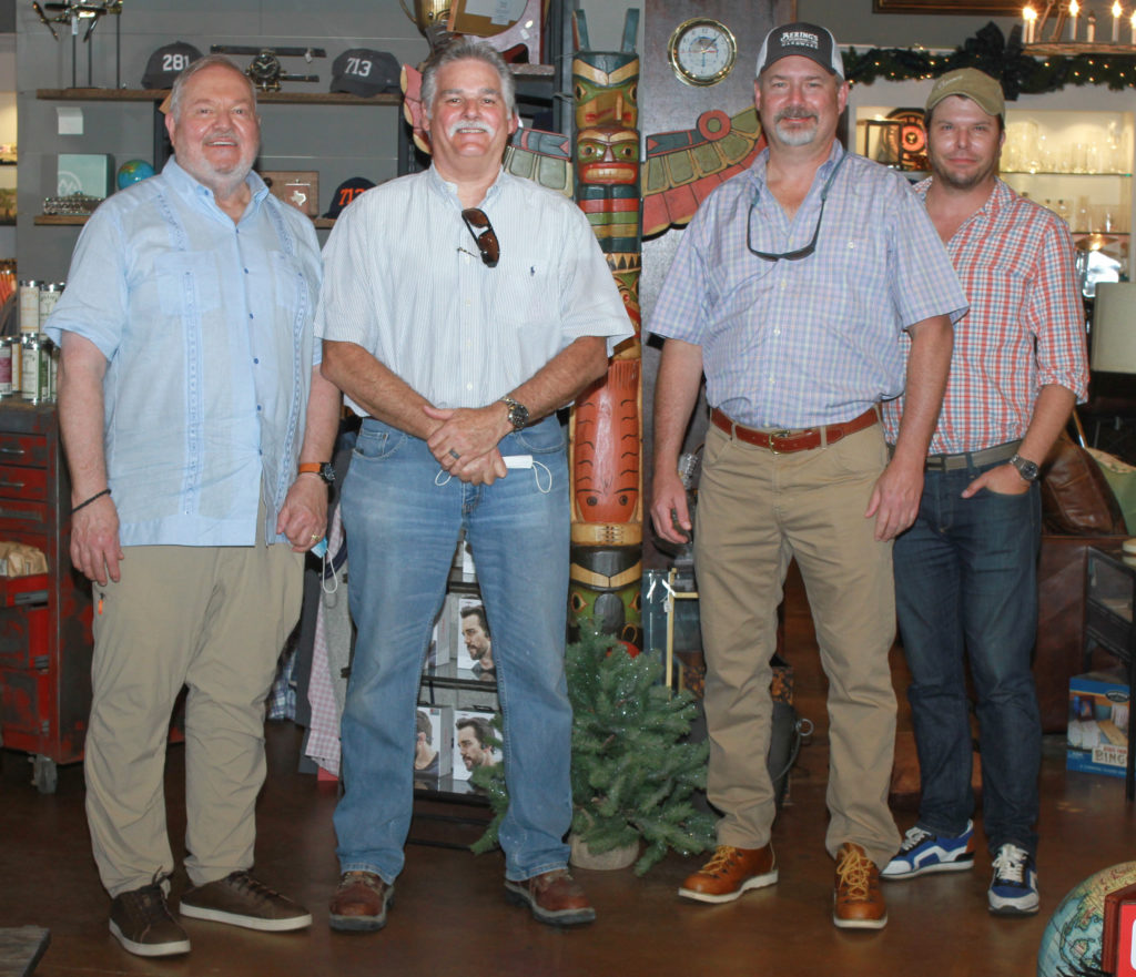The Bering's Hardware team Ken Brown, Steve Helmer, Augie Bering, Michael Uchniat (Photo by Chris P. Bachman )