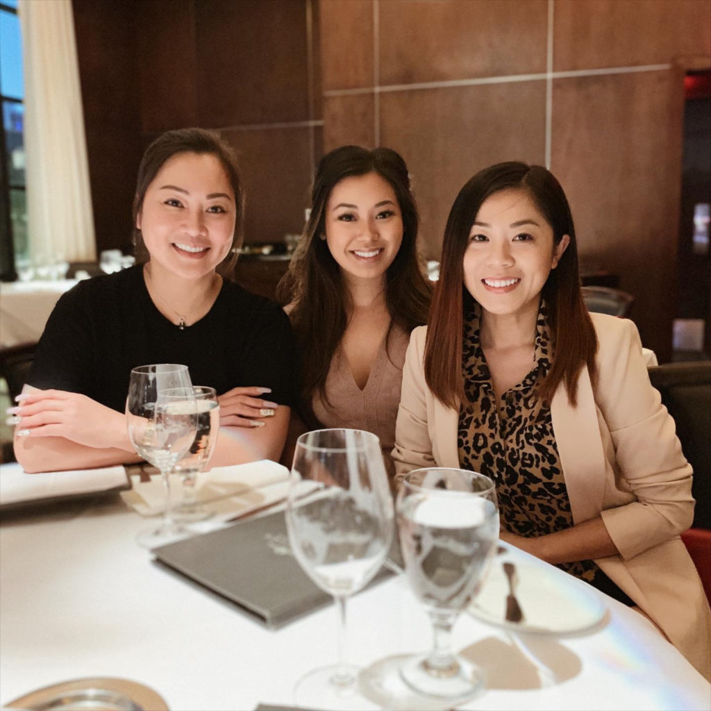 Carol Nguyen, Lyna Tran, and Nini Nguyen of Ngon Vietnamese Kitchen (photo by Kathy Tran) 