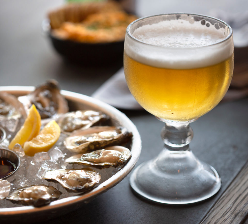 Oysters on the halfshell
at Provender Hall.