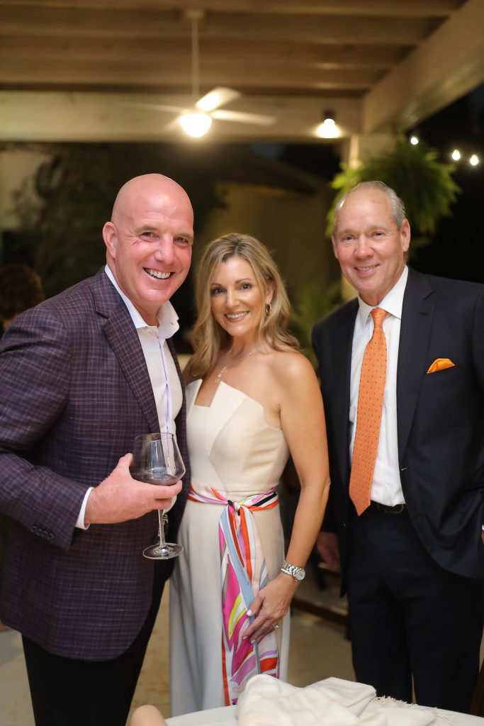 Duke & Sanette Austin, Jim Crane (Photo by Quy Tran)