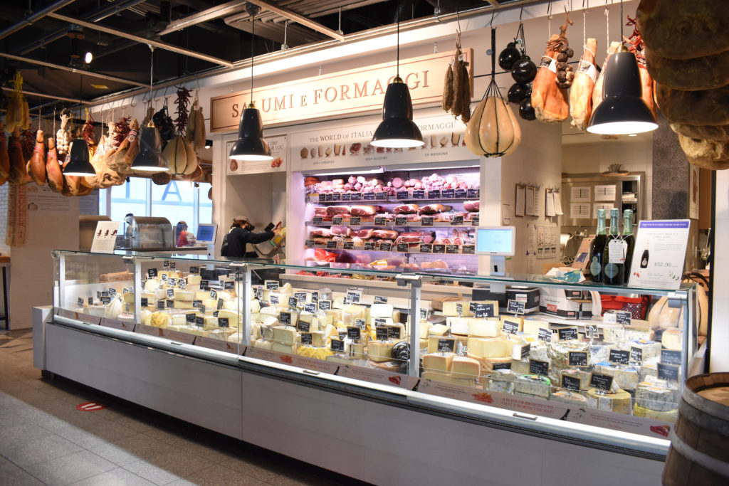 Eataly's Salumi & Formaggi counter