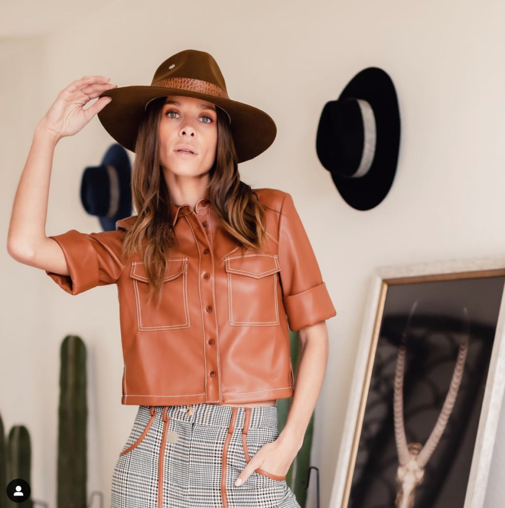 Maison Paricuta brings its fabulous hats to the Tootsies' Made Market which continues through December 24.