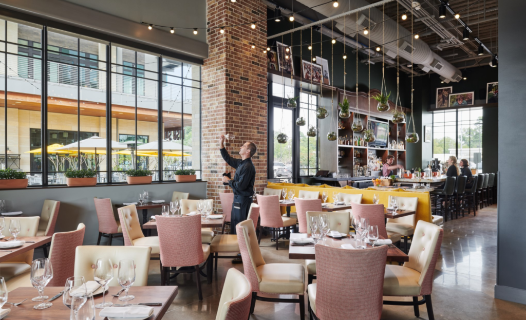 Johnathan’s The Rub at Memorial Green’s Dining Room