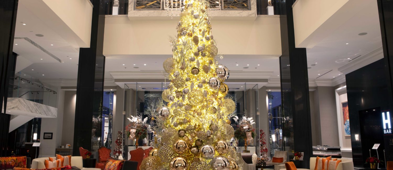 The Post Oak Hotel Lobby Christmas Tree
